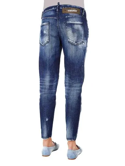 Logo Details Jeans