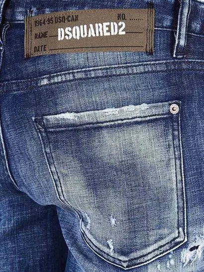 Logo Details Jeans