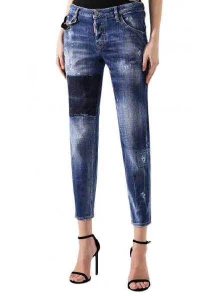 Logo Details Jeans