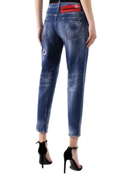 Logo Details Jeans