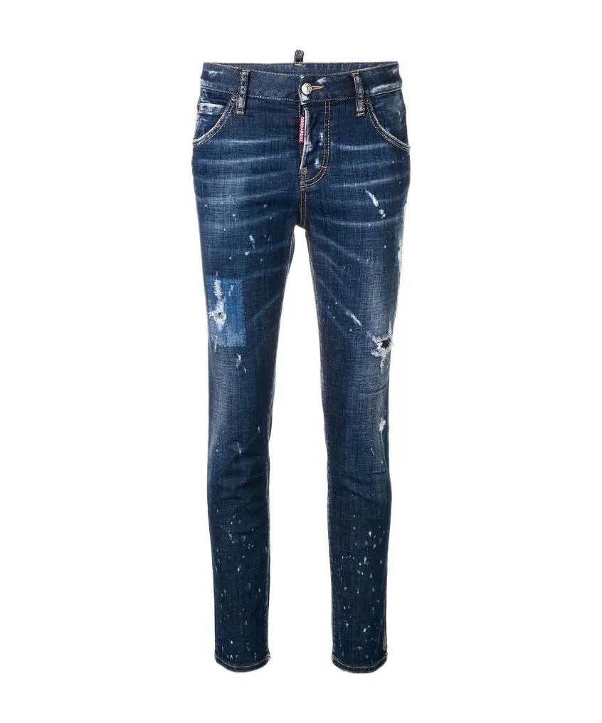 Logo Detail Jeans