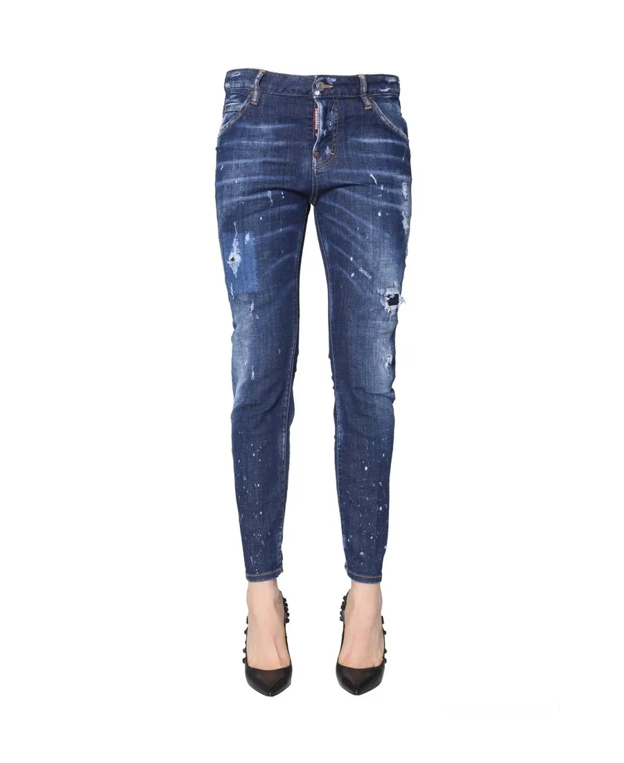 Logo Detail Jeans