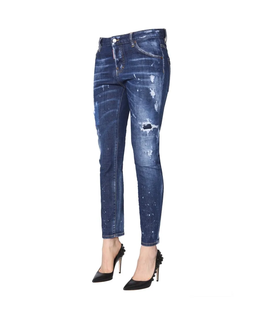 Logo Detail Jeans