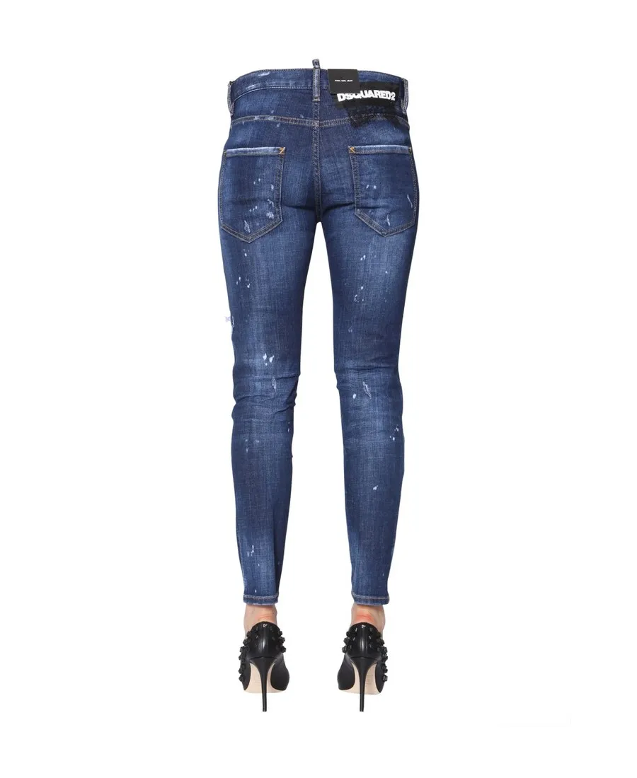 Logo Detail Jeans