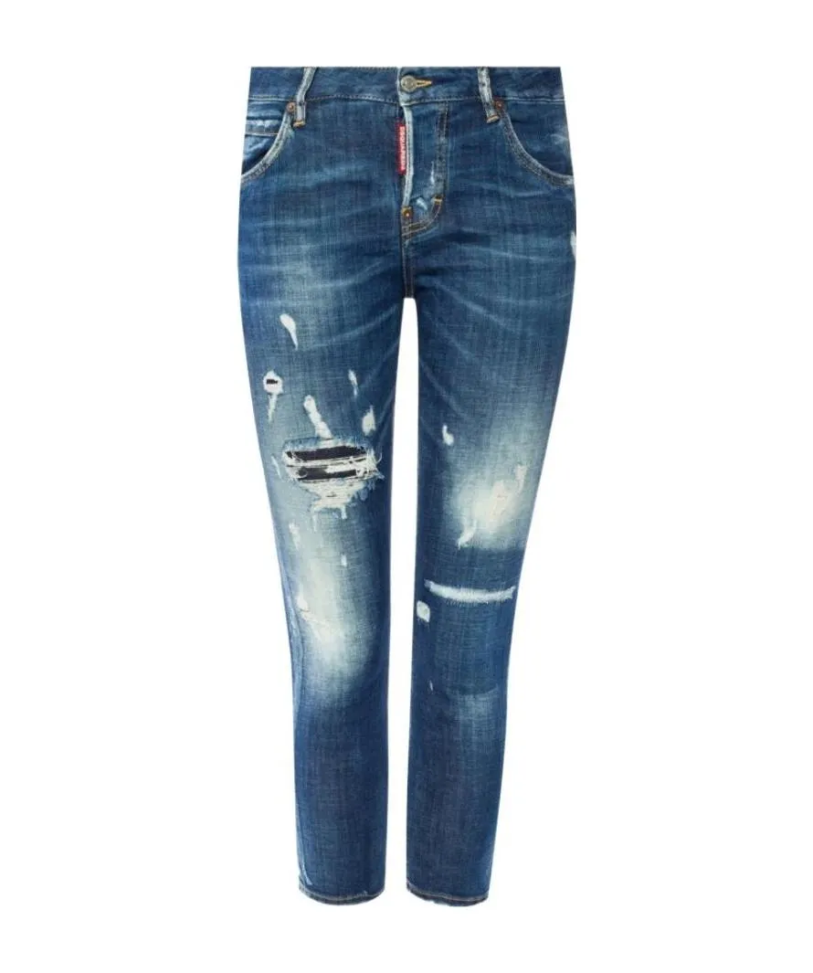 Logo Detail Jeans