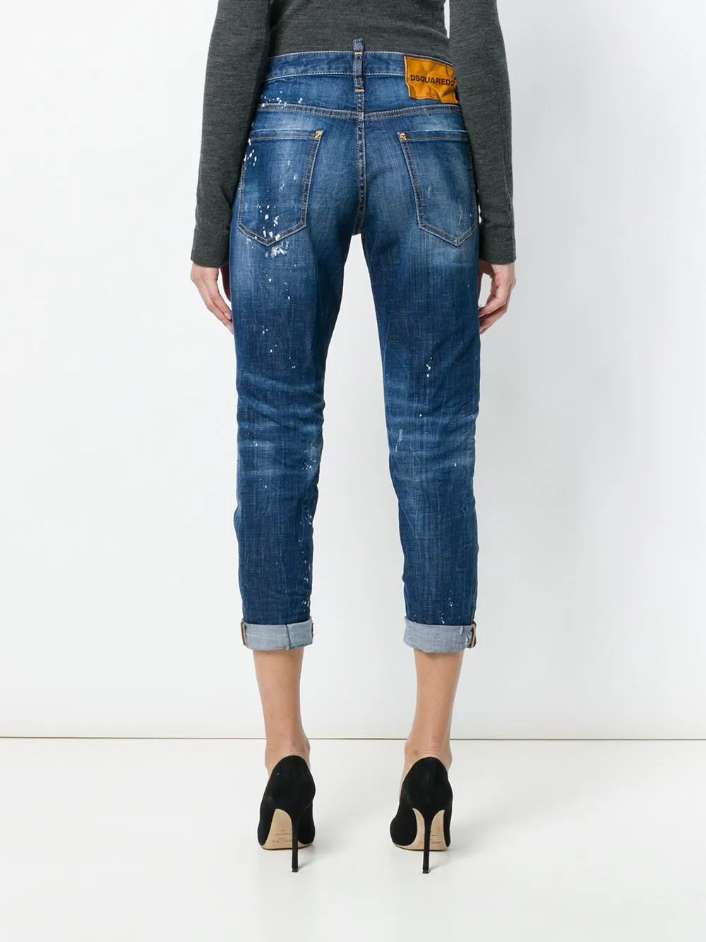 Logo Details Jeans