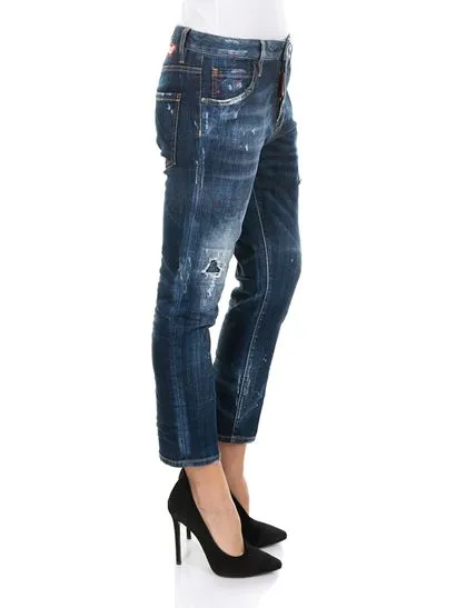 Logo Detail Jeans