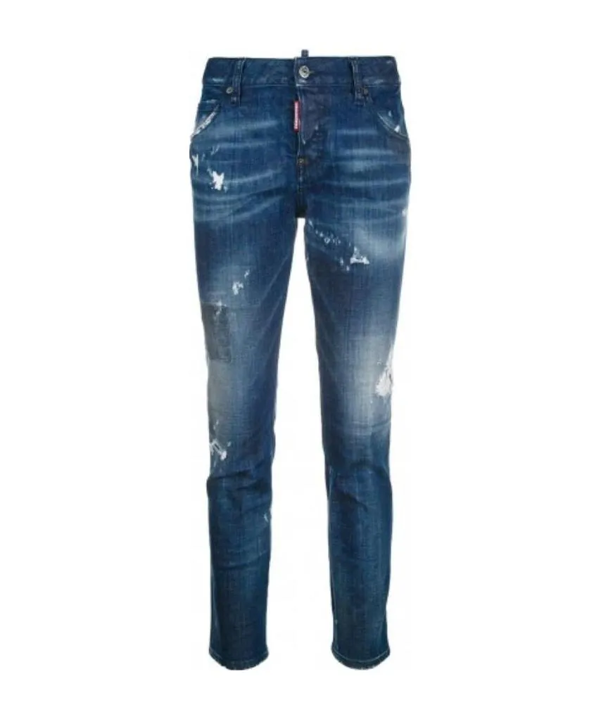 Logo Detail Jeans