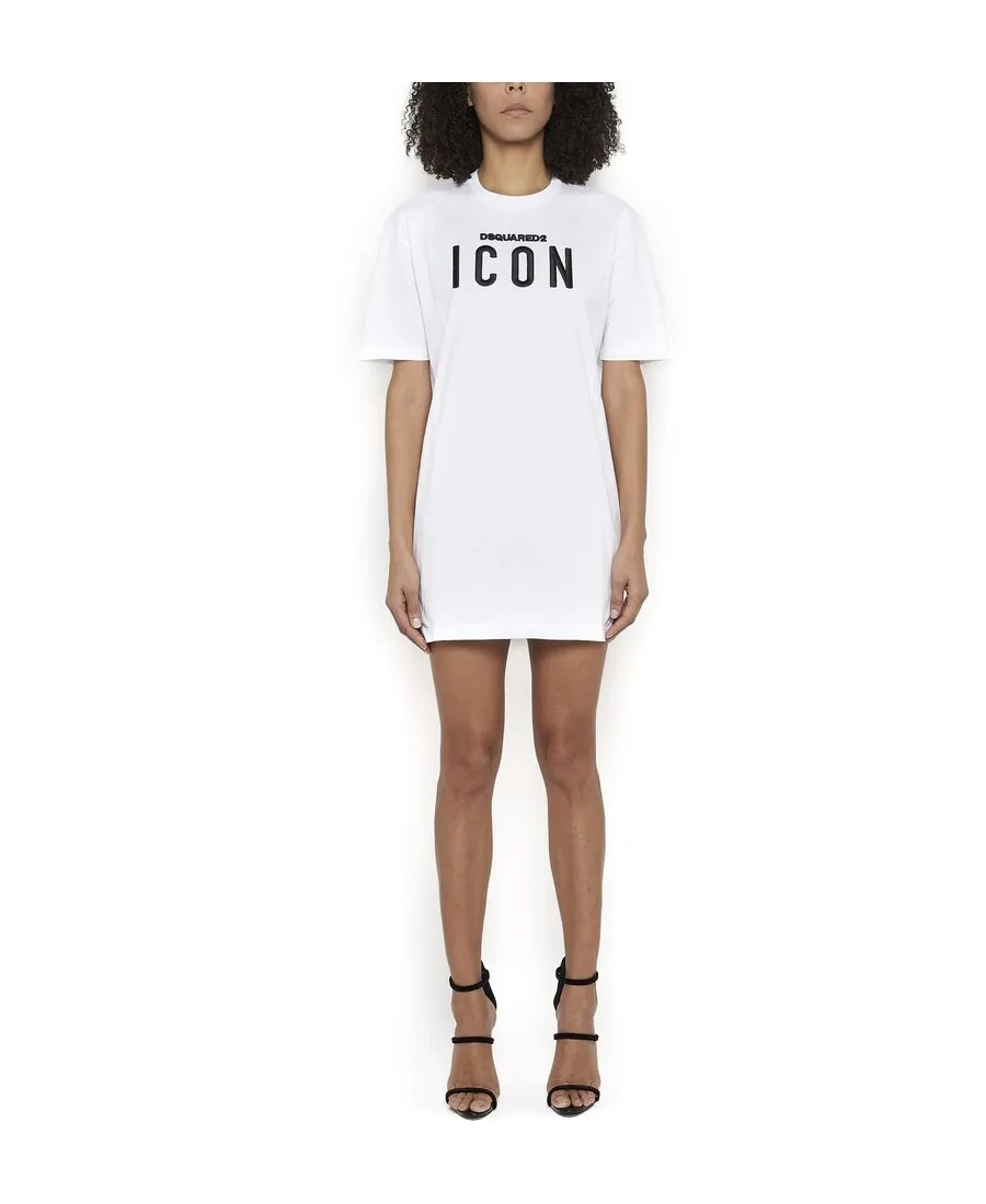 Logo Details T-Shirt Dress