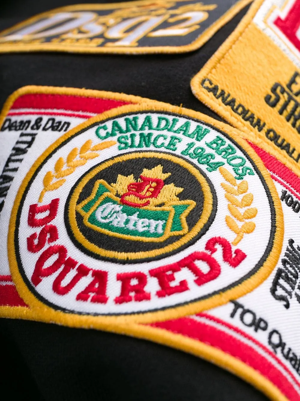 Embroidered Logo Patch Sweater