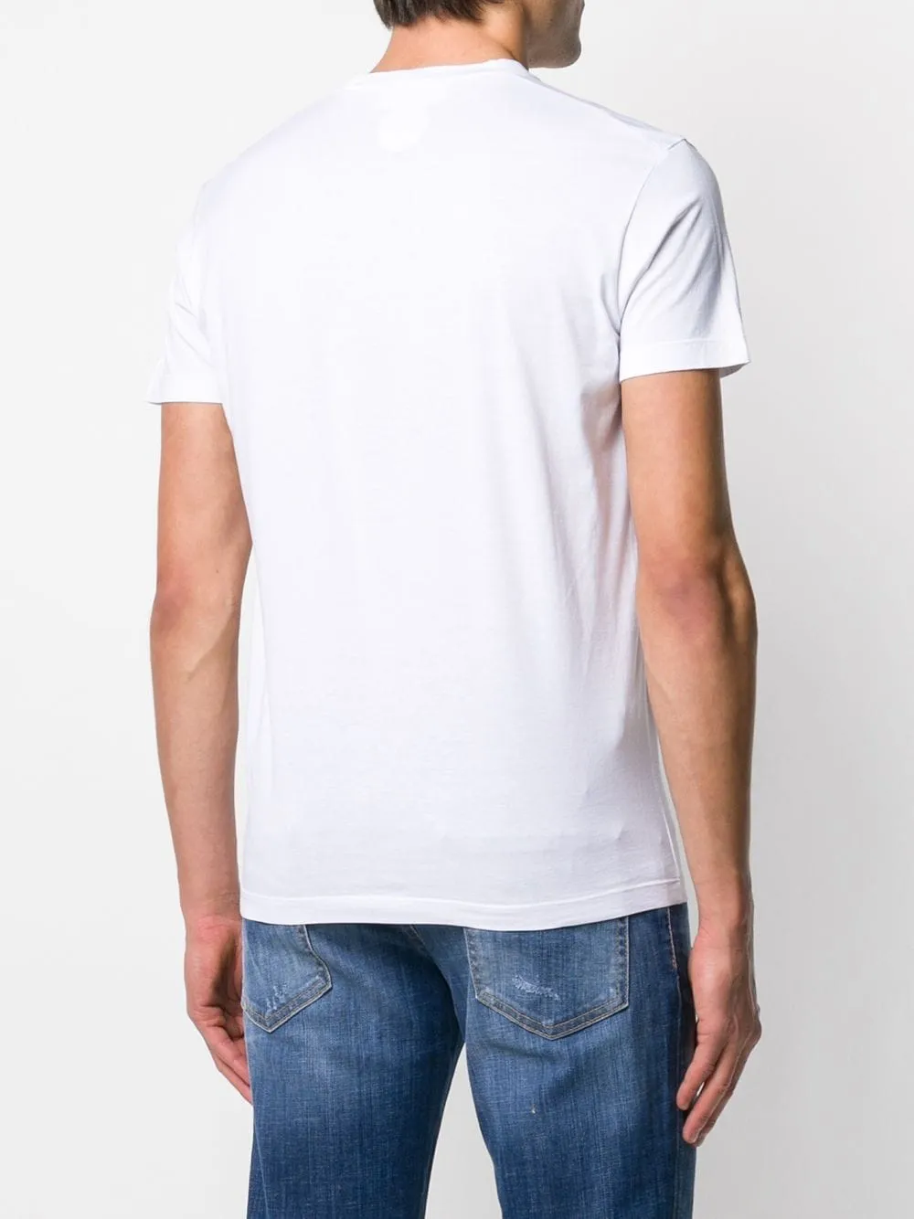Double Logo Printed T-Shirt
