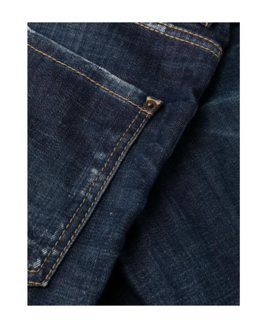 Logo Patch Skater Jeans