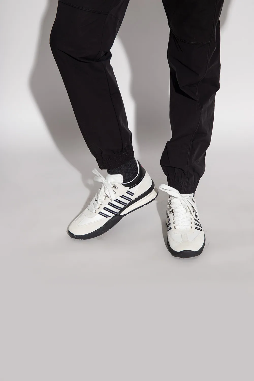 Low-Top Lace-Up Sneakers
