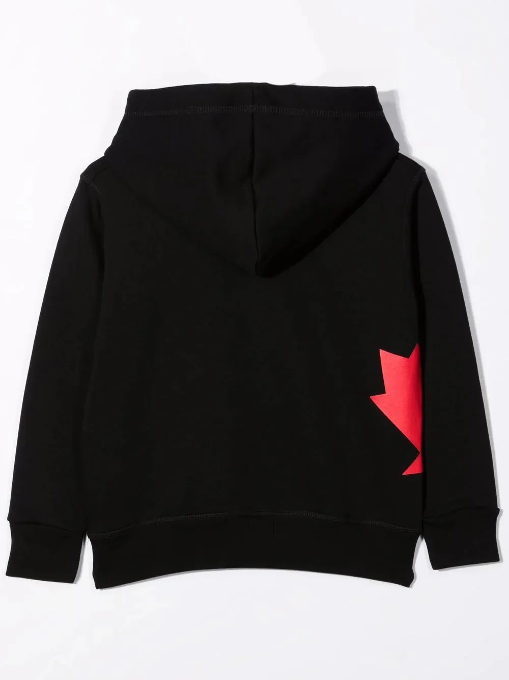 Long-Sleeved Logo Printed Hoodie