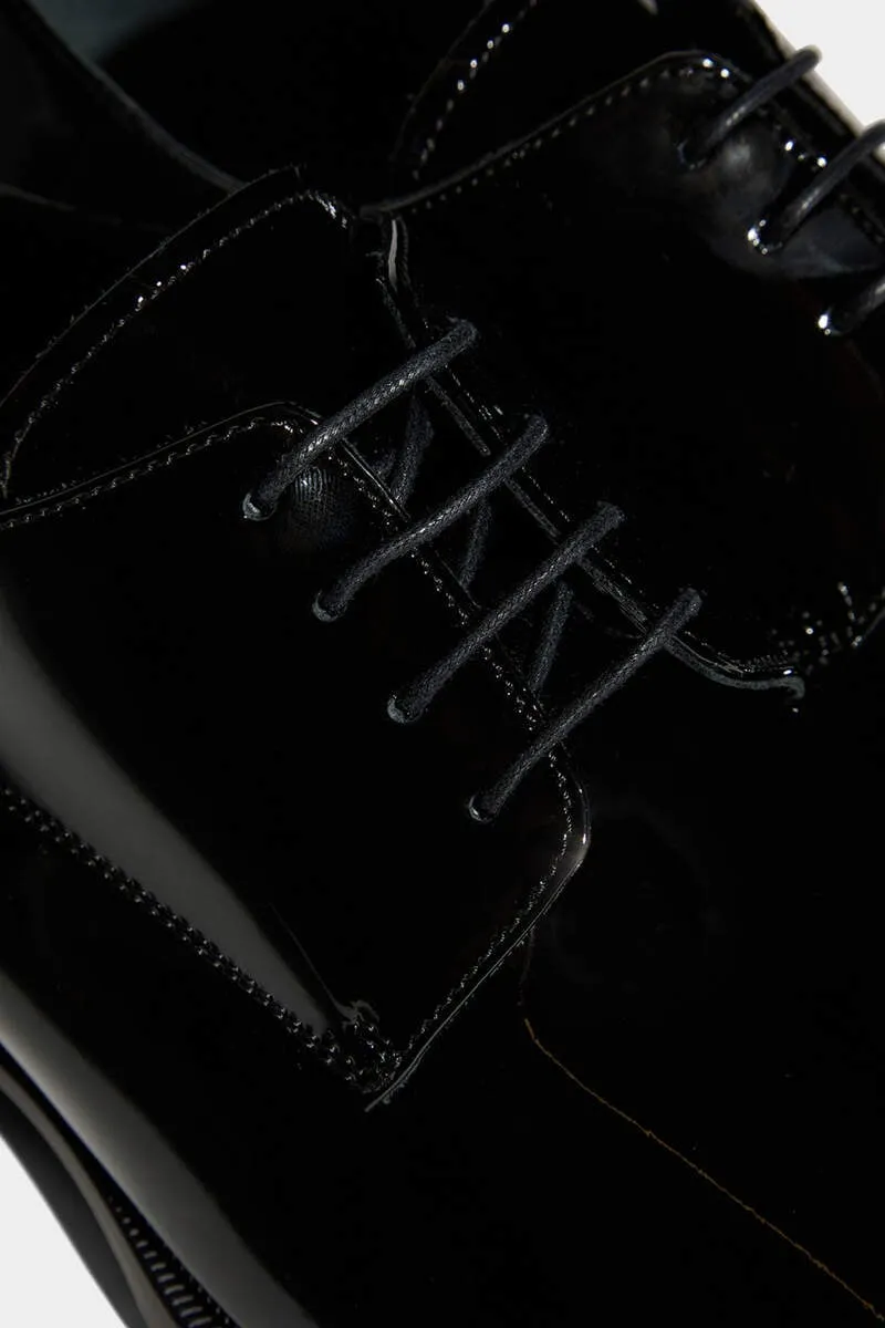 Ibra Tapered Toe Lace-Up Shoes