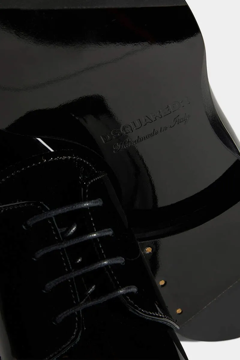 Ibra Tapered Toe Lace-Up Shoes