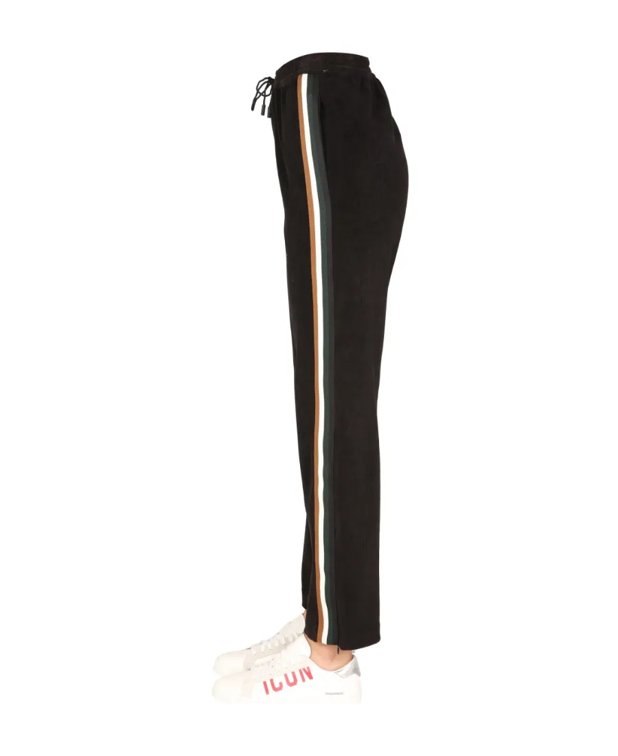 Side Stripe Drawstring Track Pants