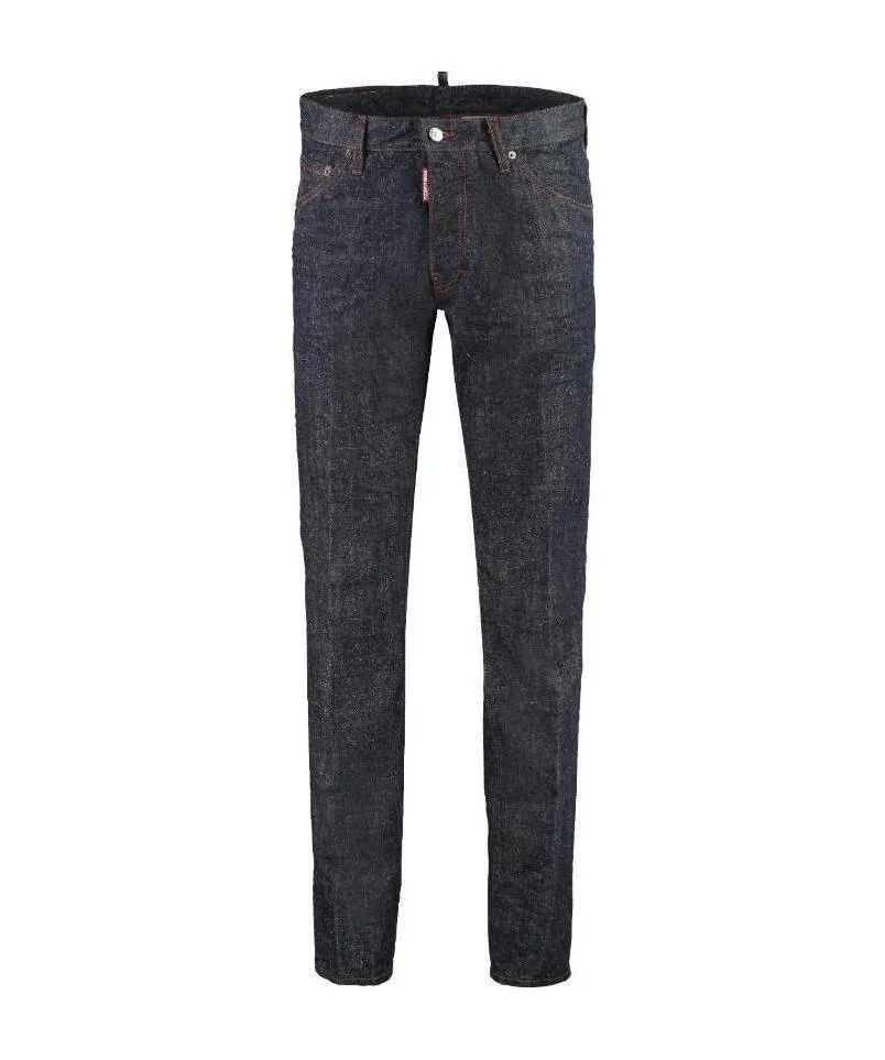 Cool Guy Rear Logo Print Jeans