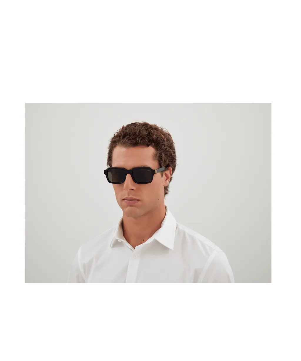 Rectangle-Frame Sunglasses