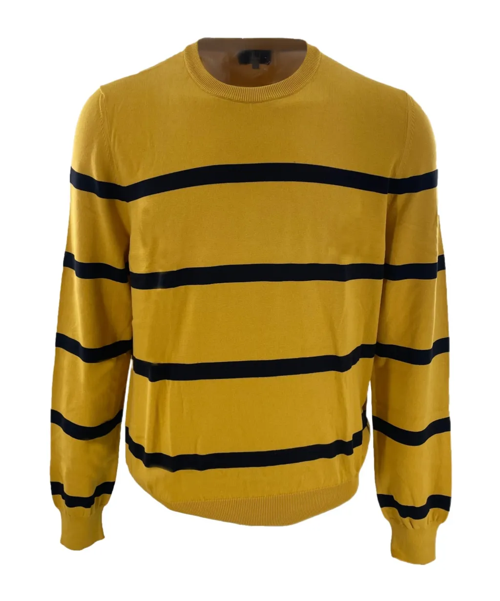 Striped Long-Sleeved Sweater