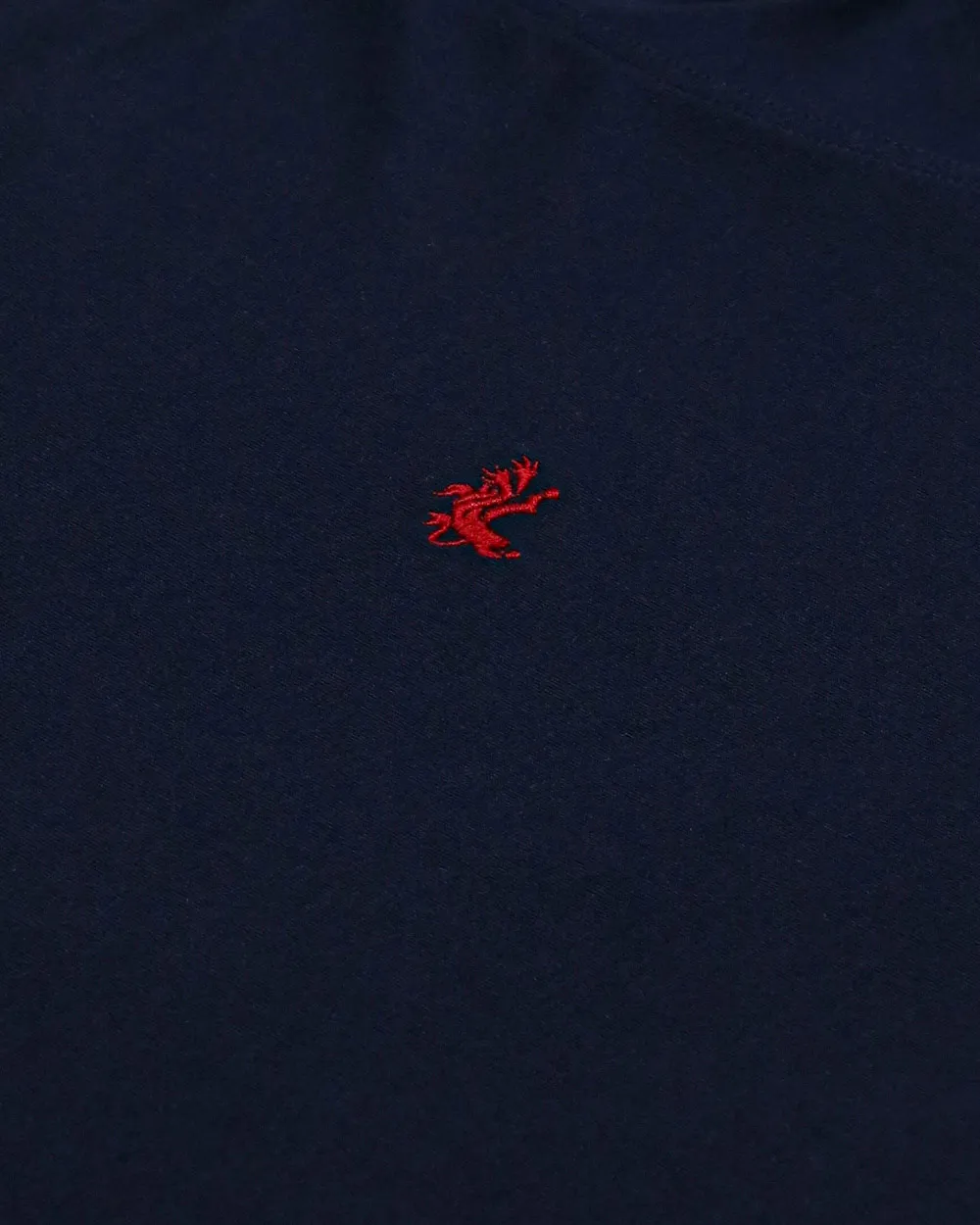 Round Neck Embroidered T-Shirt