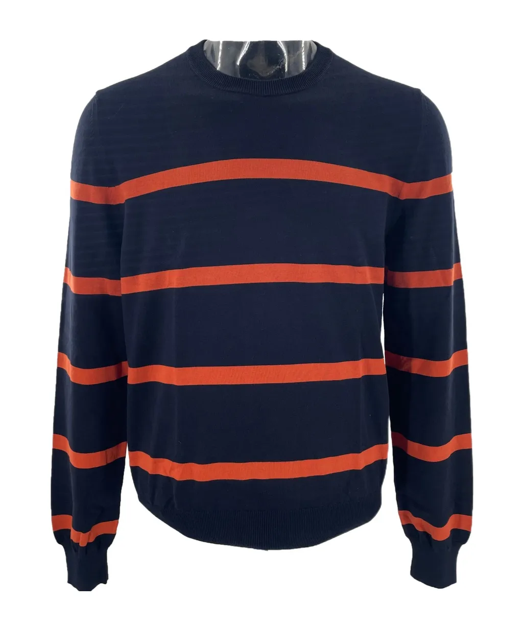 Striped Long-Sleeved Sweater