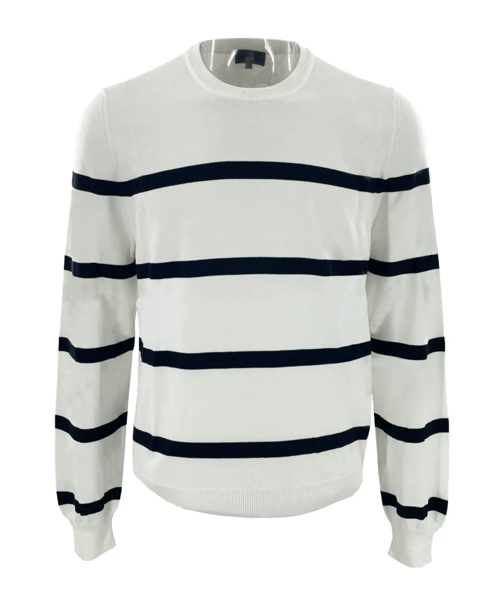 Striped Long-Sleeved Sweater