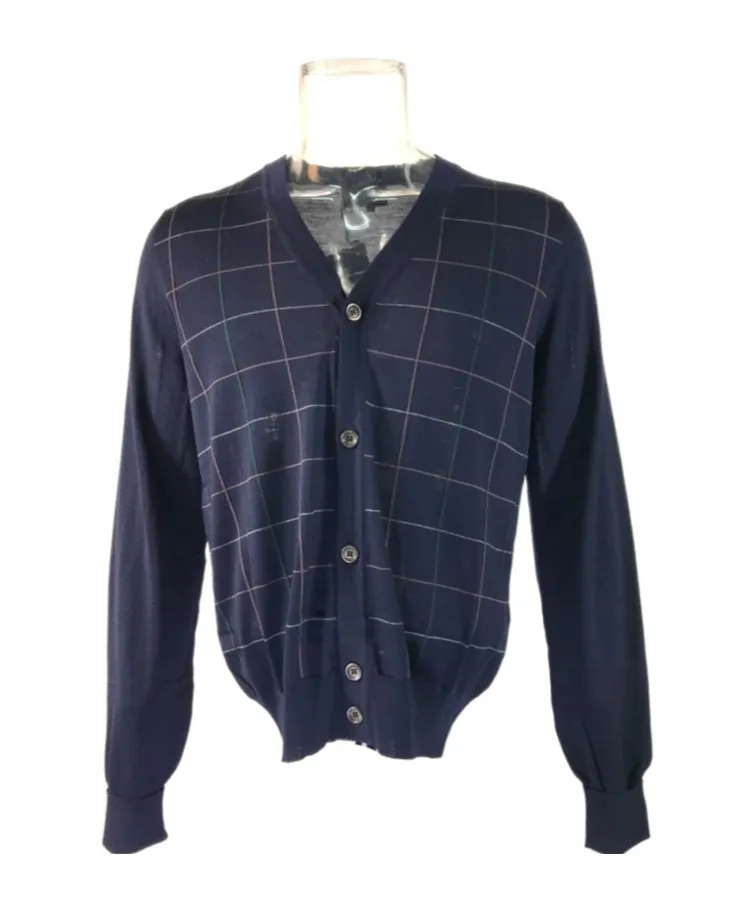 V-Neck Long-Sleeved Sweater