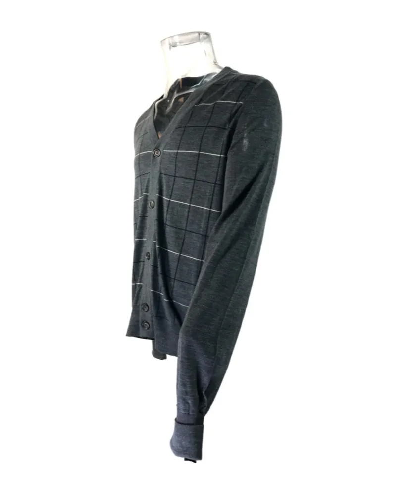 V-Neck Long-Sleeved Sweater