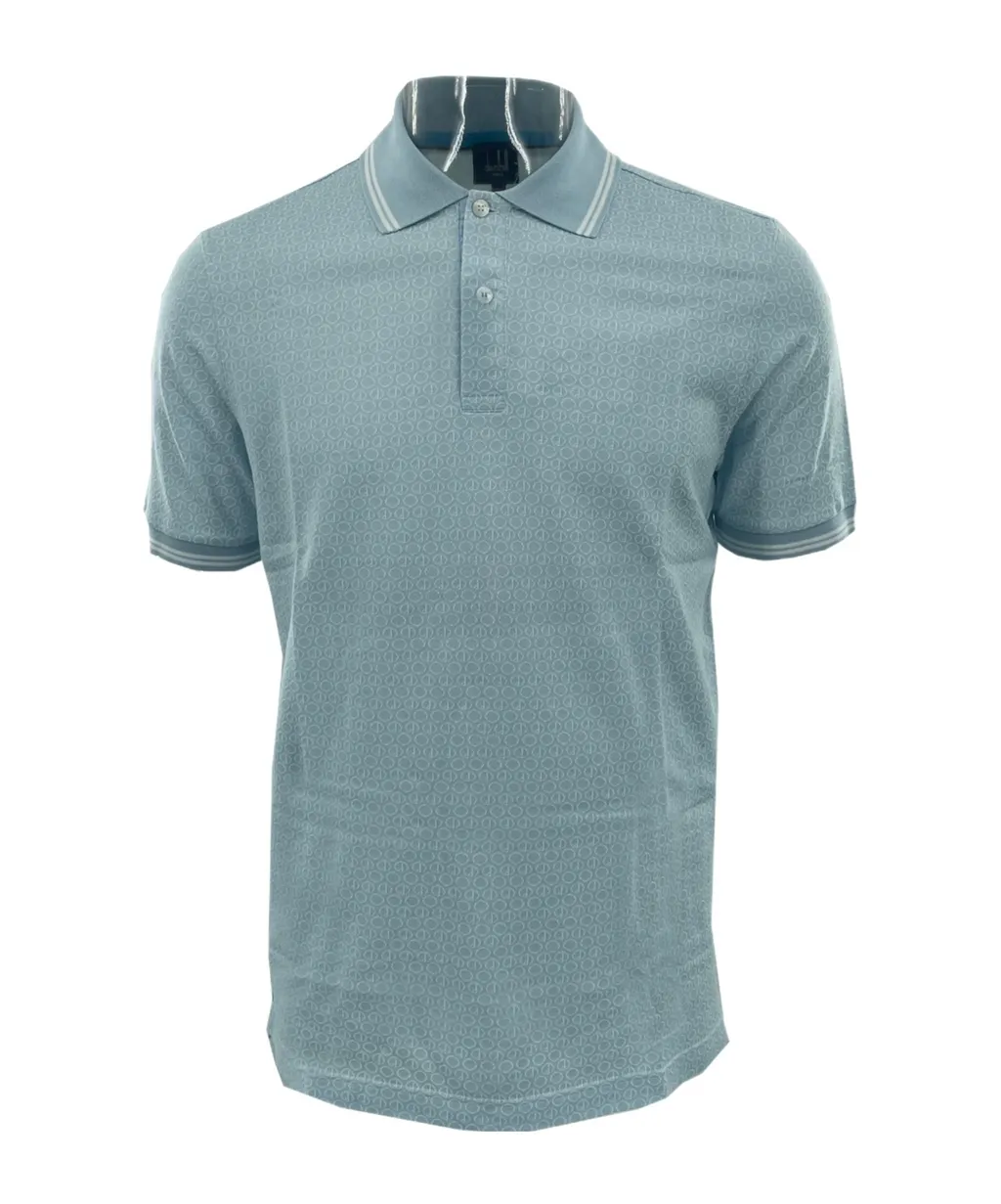 Buckle Short-Sleeved Polo Shirt