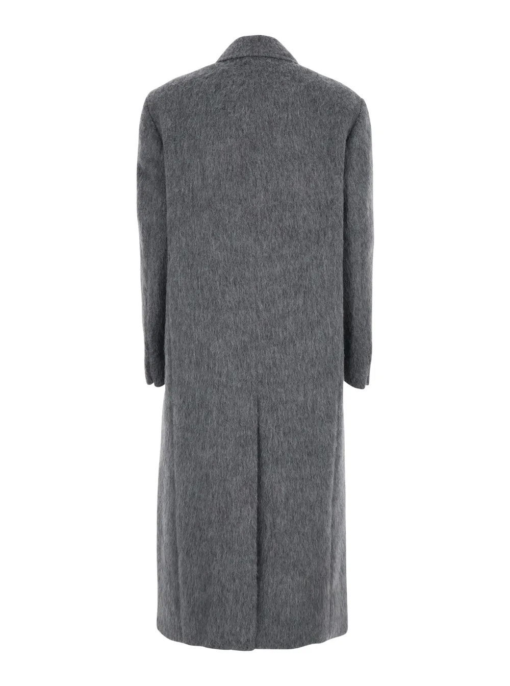 Double-Breasted Peak Lapel Coat