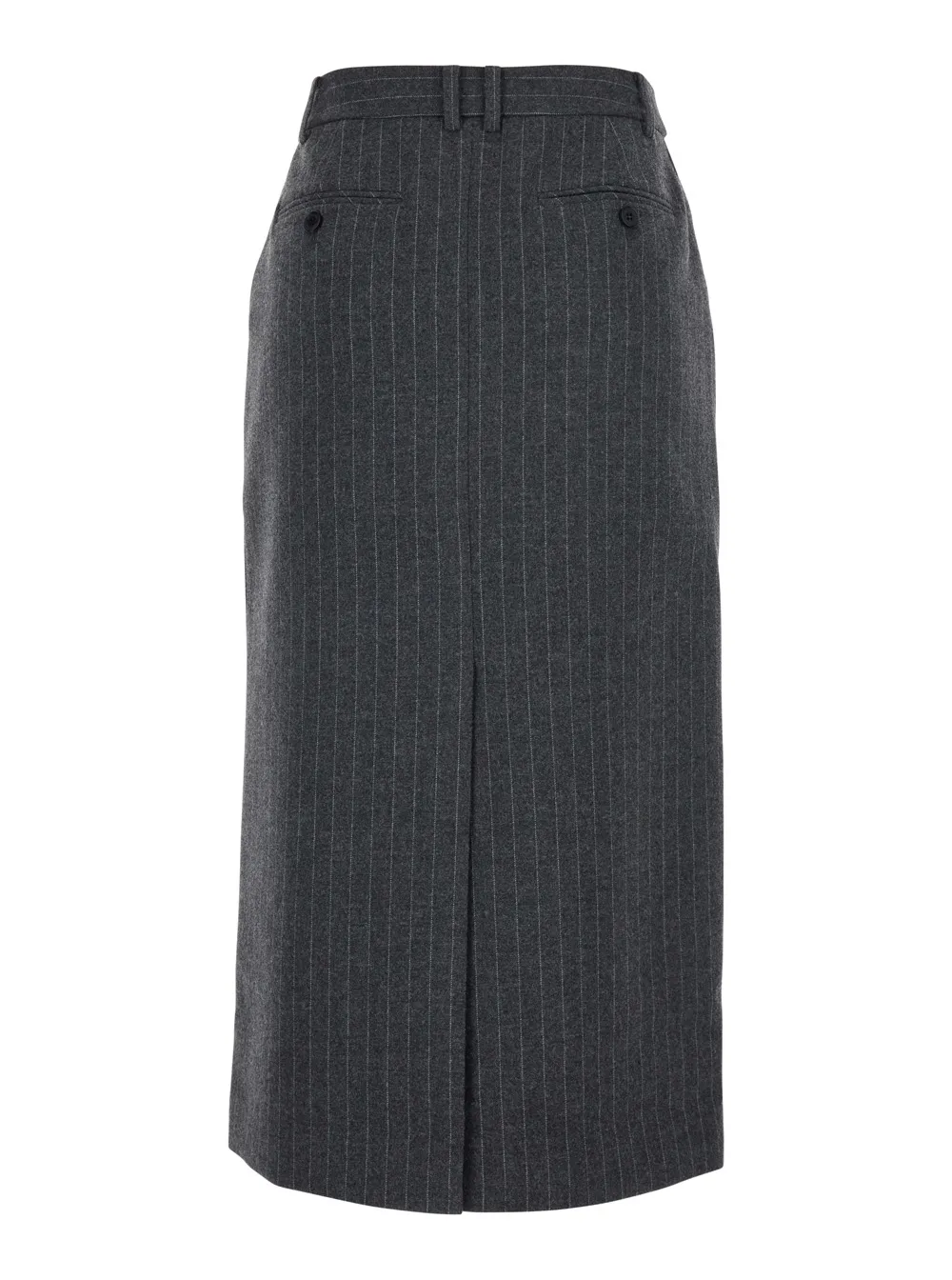 Pinstripe Long Skirt