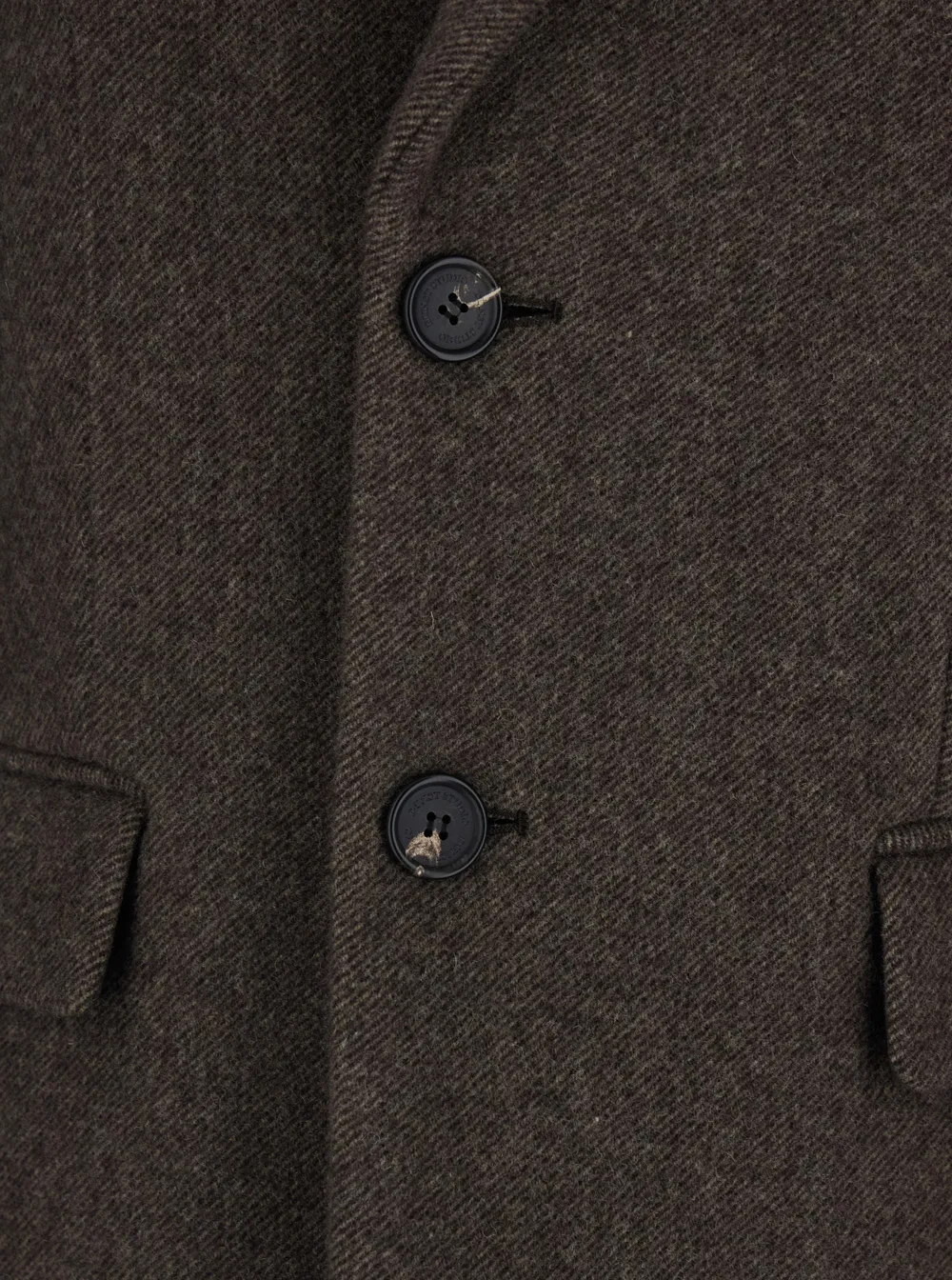 Notched Revers Cashmere Jacket