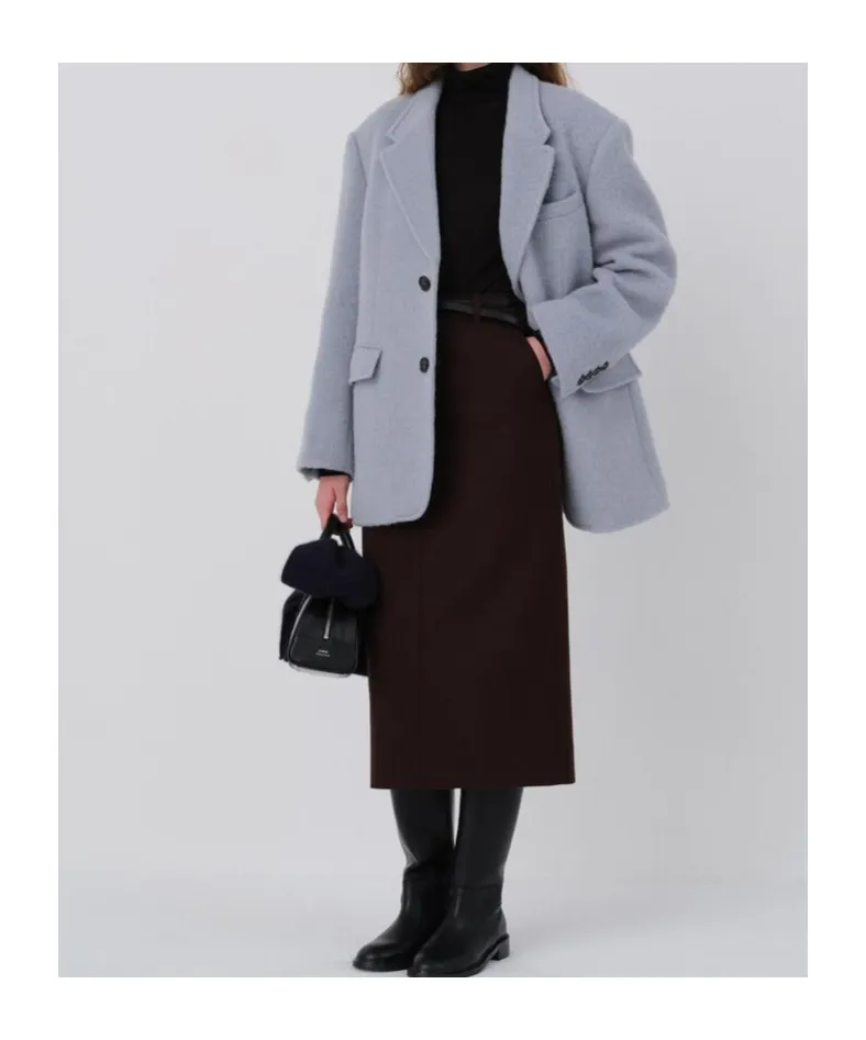 Alpaca Blazer Jacket