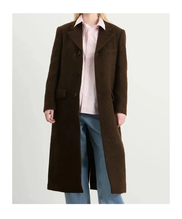 Boucle 3-Button Coat
