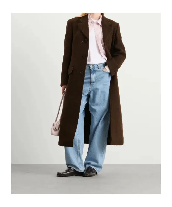 Boucle 3-Button Coat