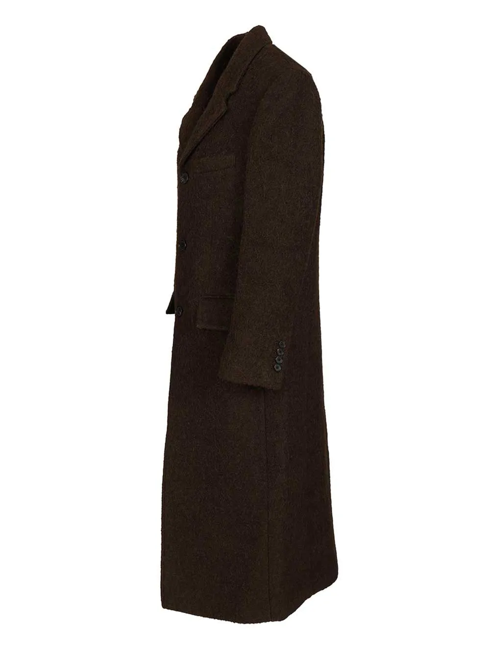Boucle 3-Button Coat