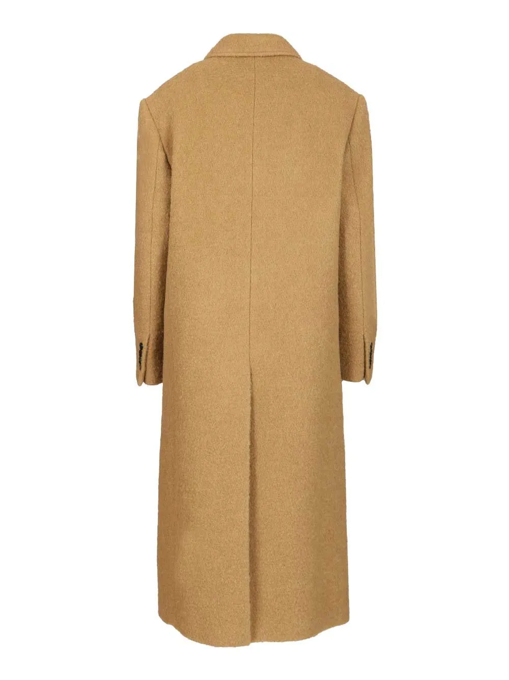 Boucle Wool 3-Button Coat