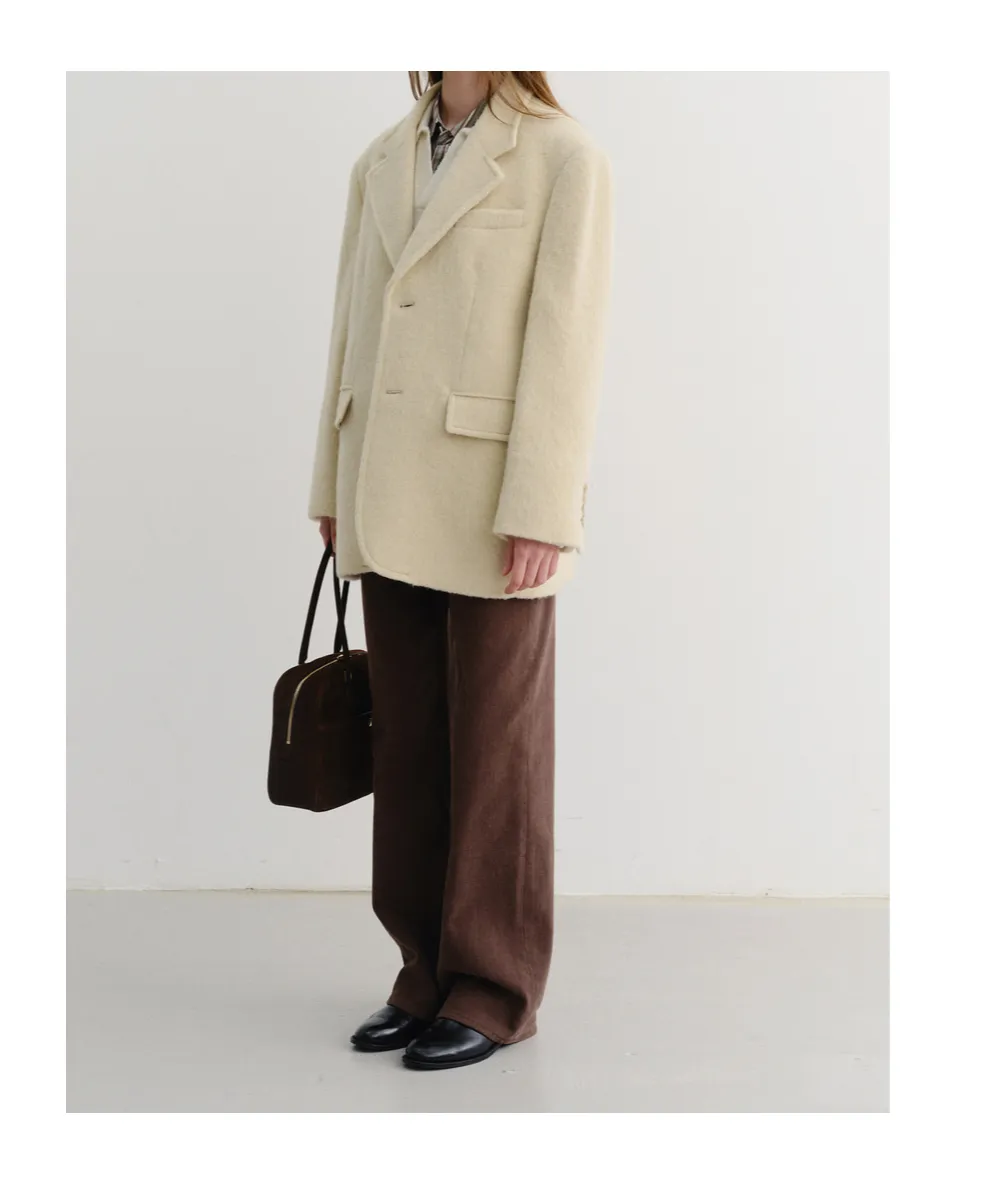 Single-Breasted Blazer Jacket