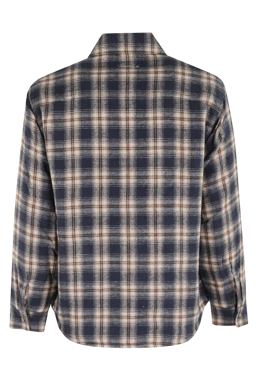 Quilted Check Flannel Shirt