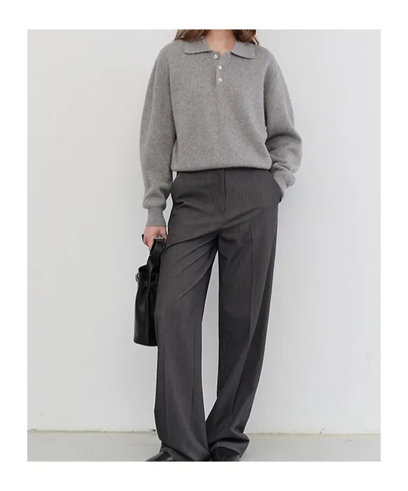 Polo Collar Knitwear