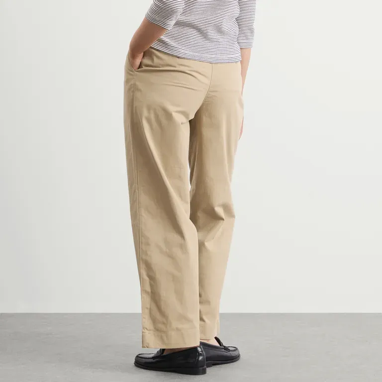 Pleated-Front Trousers