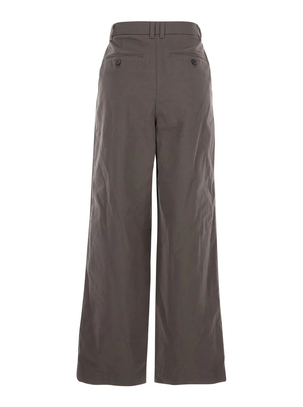 High-Waisted Pleated Pants