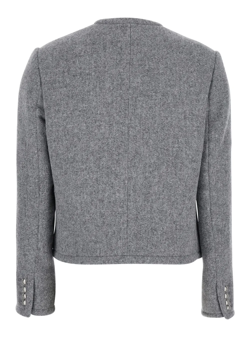 Tweed Buttoned Jacket