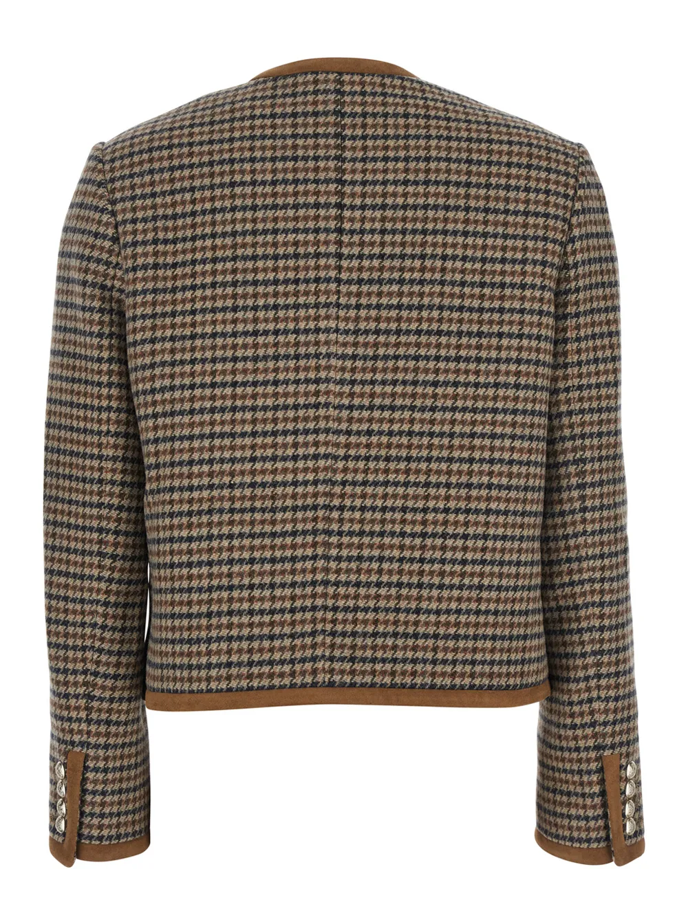 Checked Tweed Jacket