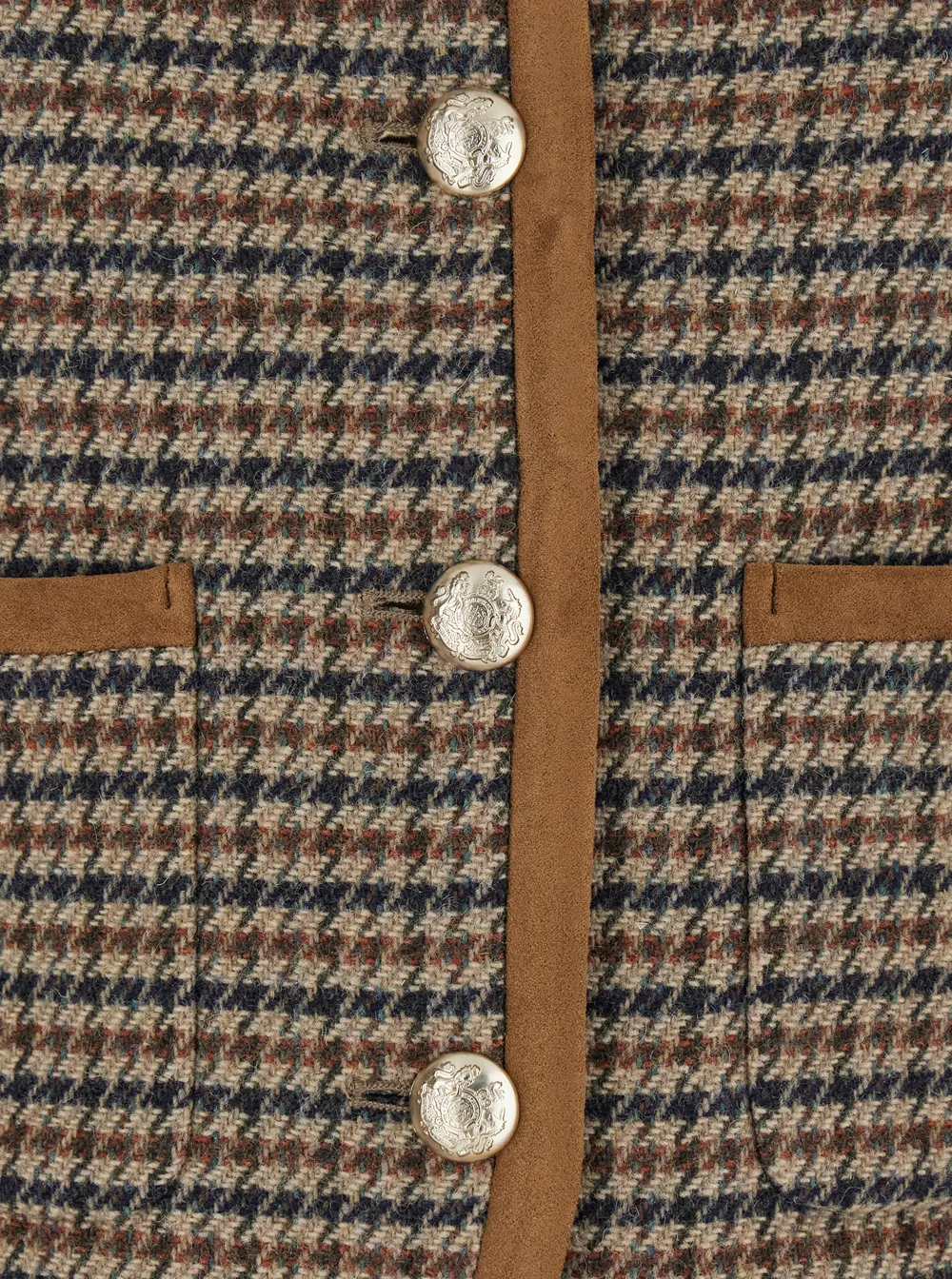 Checked Tweed Jacket