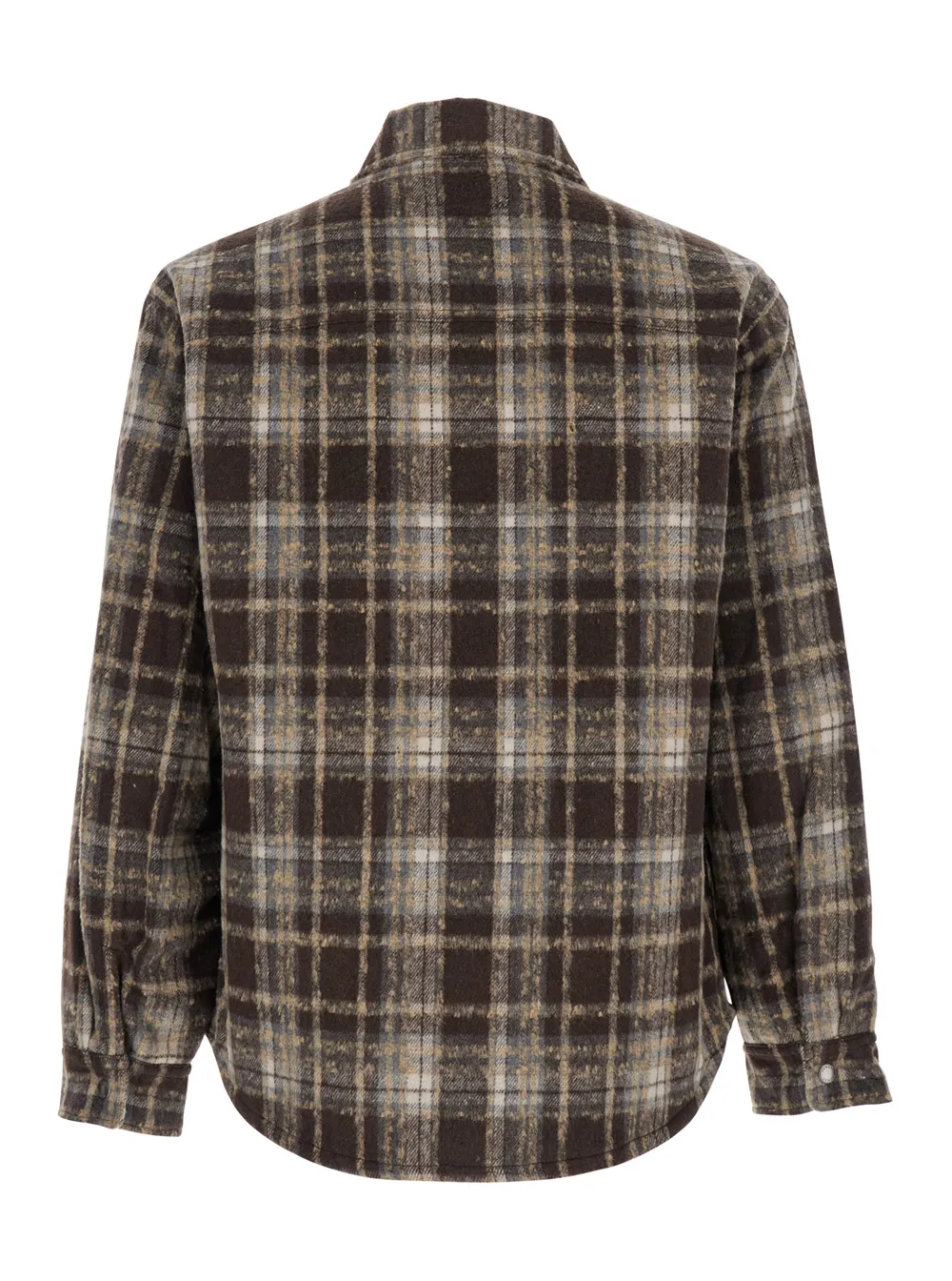 Logo Patch Flannel Shirt
