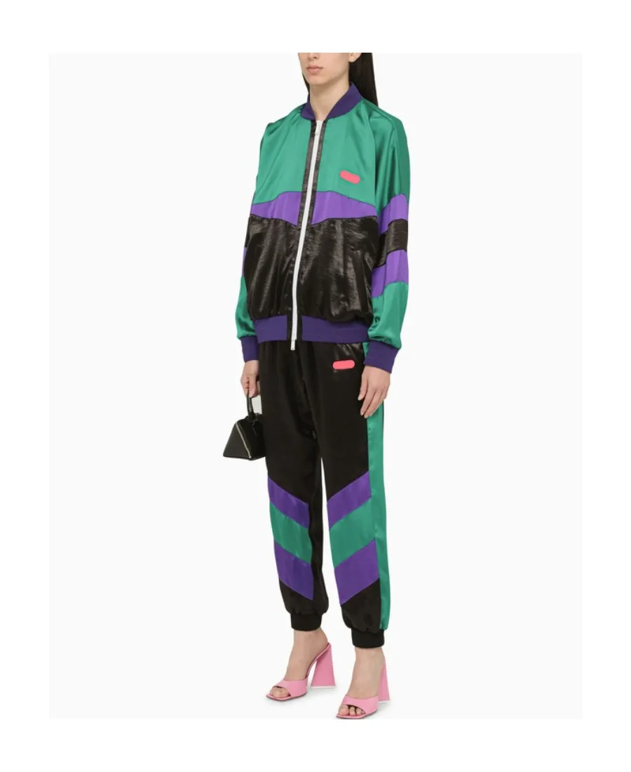 Logo Patch Stripe-Detailed Track Pants