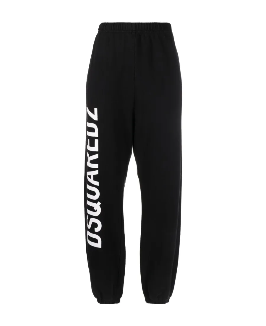Logo-Printed Elasticated Waist Track Pants