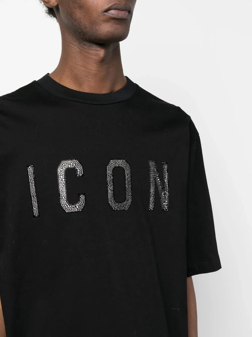 Icon-Print Cotton T-Shirt